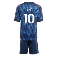 Arsenal Eberechi Eze #10 Vonkajší Detský futbalový dres 2025-26 Krátky Rukáv (+ trenírky)